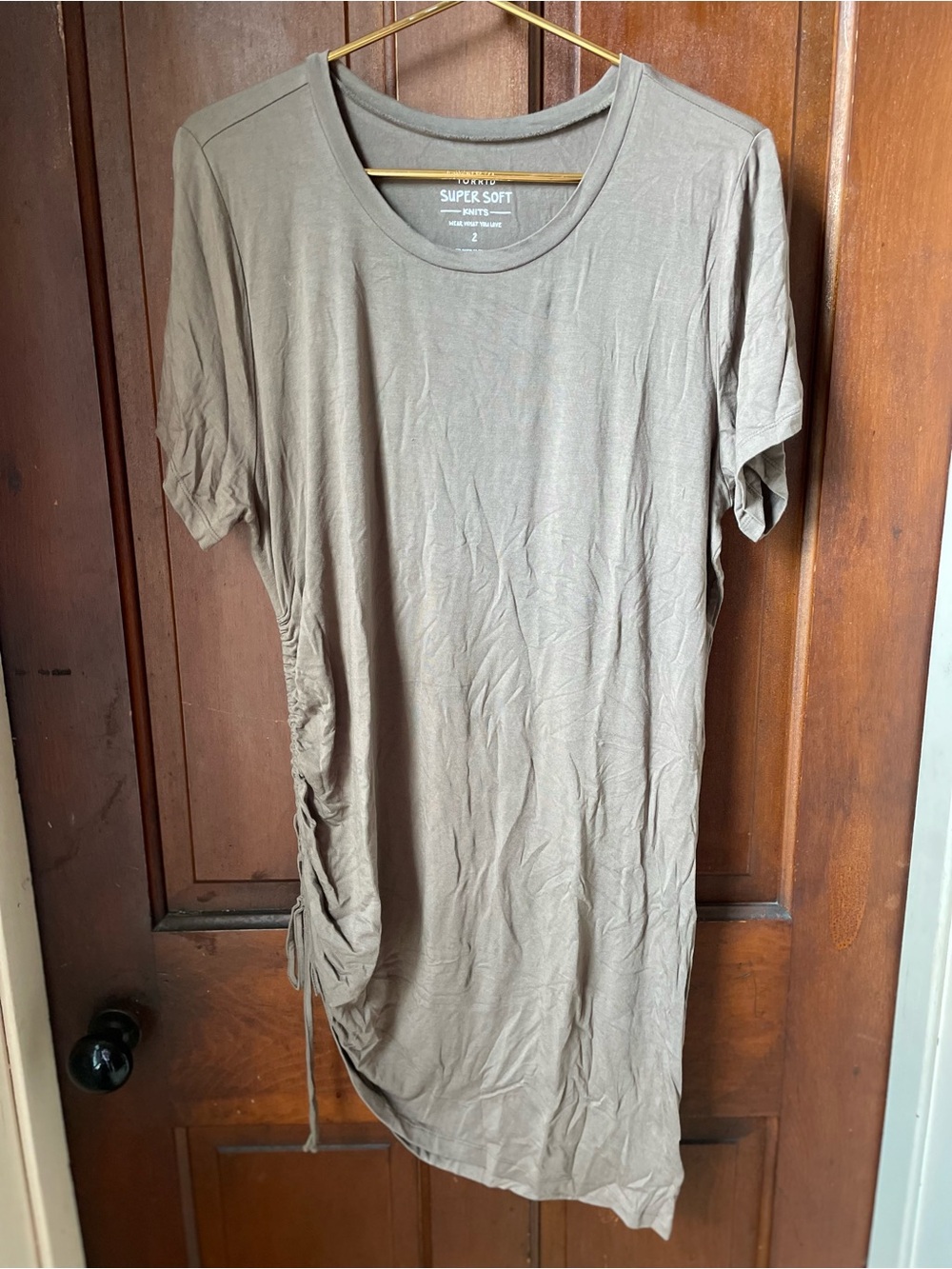 Torrid women's 2X short sleeve tunic top